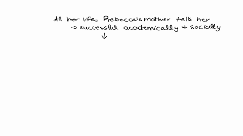 all-of-her-life-rebeccas-mother-has-told-her-that-she-hopes-she-is-successful-academically-and-socially-by-becoming-a-world-famous-doctor-and-having-a-large-and-loving-family-of-her-own-the-12844