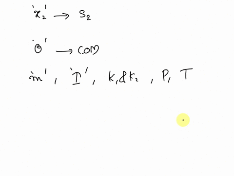 figure-q1-shows-a-schematic-diagram-of-a-machine-supported-by-two-springs-at-support-1-and-2-the-mass-of-the-machine-is-20-kg-and-its-moment-of-inertia-about-its-centre-of-mass-is-2-kgm2-the-77287