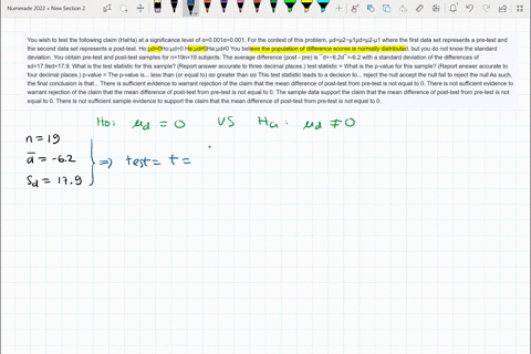 you-wish-to-test-the-following-claim-haha-at-a-significance-level-of-00010001-for-the-context-of-this-problem-d21d2-1-where-the-first-data-set-represents-a-pre-test-and-the-second-data-set-r-54317