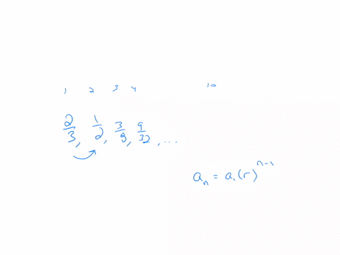 the-first-term-of-a-geometric-sequence-is-23-the-next-three-terms-are-12-38-and-932-what-is-the-10th-term-of-the-sequence