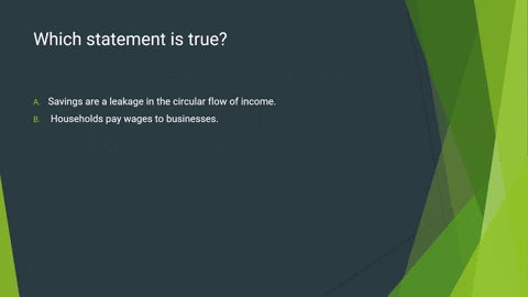 which-statement-is-true-savings-are-a-leakage-in-the-circular-flow-of-income-households-pay-wages-to-businesses-exports-are-leakages-in-the-circular-flow-of-income-taxes-paid-to-the-governme-11317