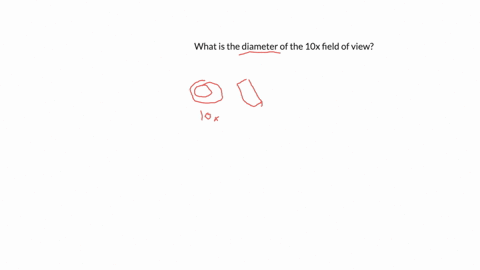 what-is-the-diameter-of-the-10x-field-of-view