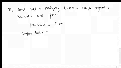 a-20-year-maturity-bond-with-par-value-of-1000-makes-annual-coupon-payments-at-a-coupon-rate-of-6find-the-bond-equivalent-and-effective-annual-yield-to-maturity-of-the-bond-for-the-following-96182