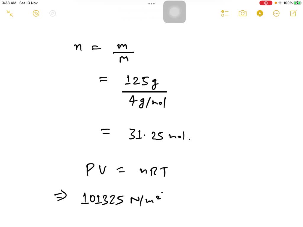 SOLVED Helium has the lowest condensation point of any substance; the
