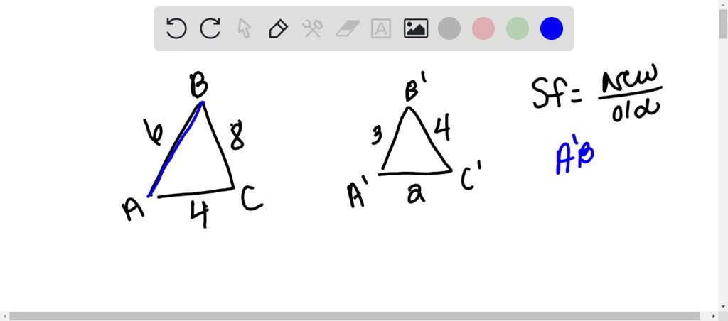 solved-triangle-abc-is-taken-to-triangle-a-b-c-by-a-dilation-which