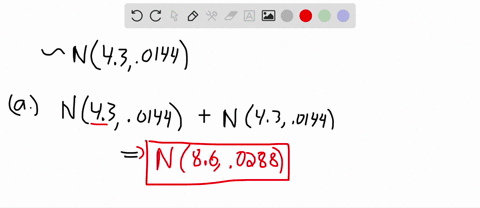 metal-plate-thicknesses-are-normally-distributed-with-a-mean-of-43-mm-and-a-standard-deviation-of-012-mm-a-if-one-metal-plate-is-placed-on-top-of-another-what-is-the-distribution-of-their-combined-thi