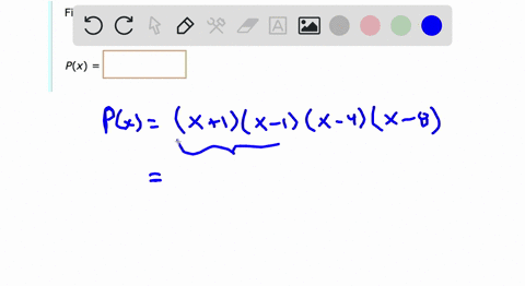 find-polynomial-of-the-specified-degree-that-has-the-given-zeros-degree-4-zeros-1-1-4-8-px-30957