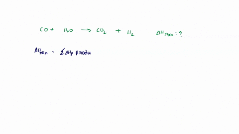 using-the-standard-enthalpies-of-formation-what-is-the-standard-enthalpy-of-reaction-cogh2ogco2gh2g-91597