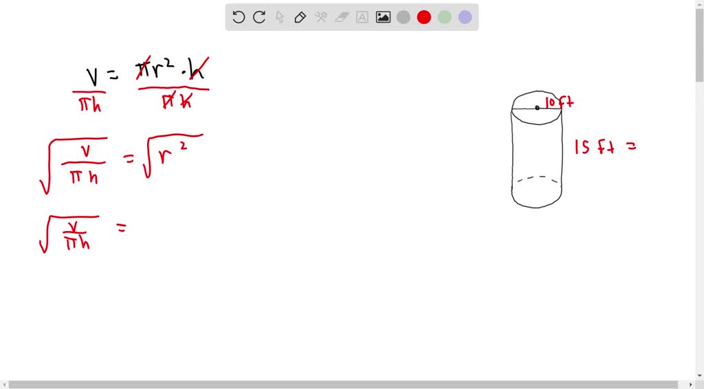 SOLVED: 'Jason wants to fill a cylindrical water tank to its full ...