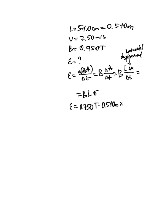 an-l-510-cm-wire-is-moving-to-the-right-at-a-speed-of-u-750-ms-across-two-parallel-wire-rails-that-are-connected-on-the-left-side-as-shown-in-the-figure-the-whole-apparatus-is-immersed-in-a-90833