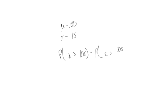 iq-is-normally-distributed-with-a-mean-of-100-and-a-standard-deviation-of-15-suppose-one-individual-is-randomly-chosen-let-xiq-of-an-individual-round-all-answers-to-two-decimal-places-find-the-probabi