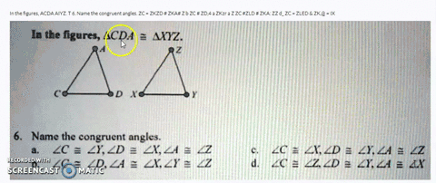 in-the-figures-acda-aiyz-t-6-name-the-congruent-angles-zc-zkzd-zka-z-b-zc-zd4-a-zkzr-a-z-zc-zld-zka-zz-d_-zc-zled-zk-ix-63915