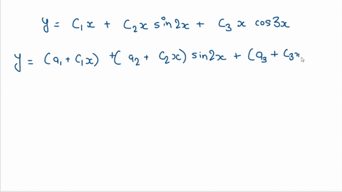 y-c1x-c2x-sin-2x-c3-cos-3x-40611