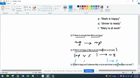 in-the-first-2-problems-let-p-q-and-r-be-the-following-sentences-p-mark-is-happy-q-dinner-is-ready-mary-is-at-work-1-12p-write-the-following-english-sentences-using-logical-connectives-a-if-76804