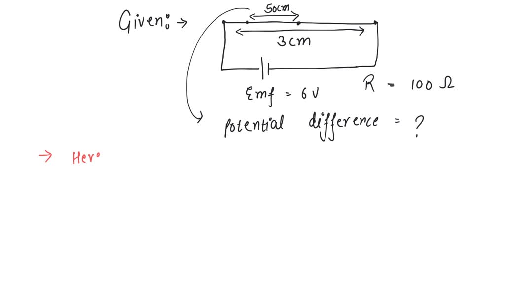SOLVED A battery of 6 volts is connected to the terminals of a three