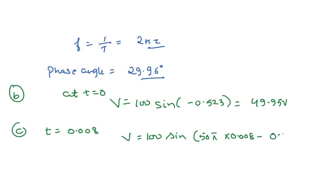 solved-what-is-the-value-of-the-instantaneous-voltage-of-the-sine