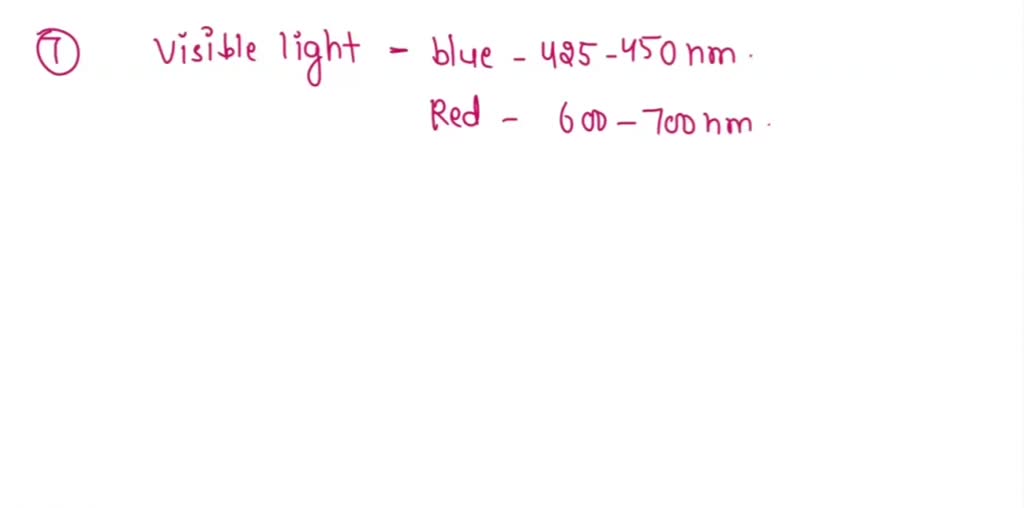 SOLVED Questions What colors are diminished or absent in the