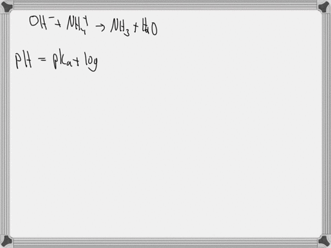 a-buffer-solution-is-0150-m-nh3-and-0175-m-nh4-pka-926-if-00095-moles-of-naoh-is-added-to-200-ml-of-this-buffer-what-is-the-resulting-ph
