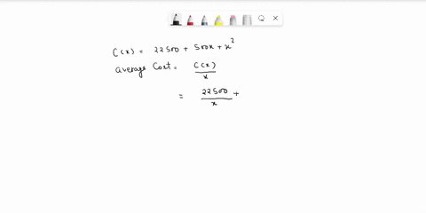 for-the-given-cost-function-cc-22500-500-22-find-the-production-level-that-will-minimize-the-average-cost-b-the-minimal-average-cost-78912