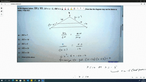 ctsl-in-tte-diagam-bclow-imil-no-wnex-2-kme-3-mo-14_-and-kl-4-nole-that-the-diagram-may-not-be-drawn-to-scale-find-eo-2oko-7-djoko-16-9oko-5-oko-21-oko-10-thlaele-of-the-kahoi-71605