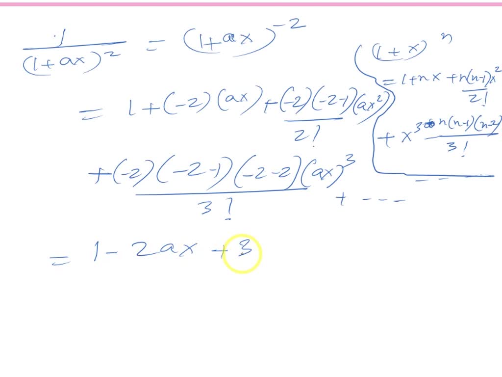 Solved Given That In The Expansion Of I X The Coefficient Of The 12 Term Is 75 Find The 3199