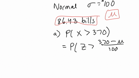 in-a-large-city-it-was-found-that-summer-electricity-bills-for-single-family-homes-followed-a-normal-distribution-with-a-population-standard-deviation-of-100-if-it-was-found-that-8643-of-the-45436