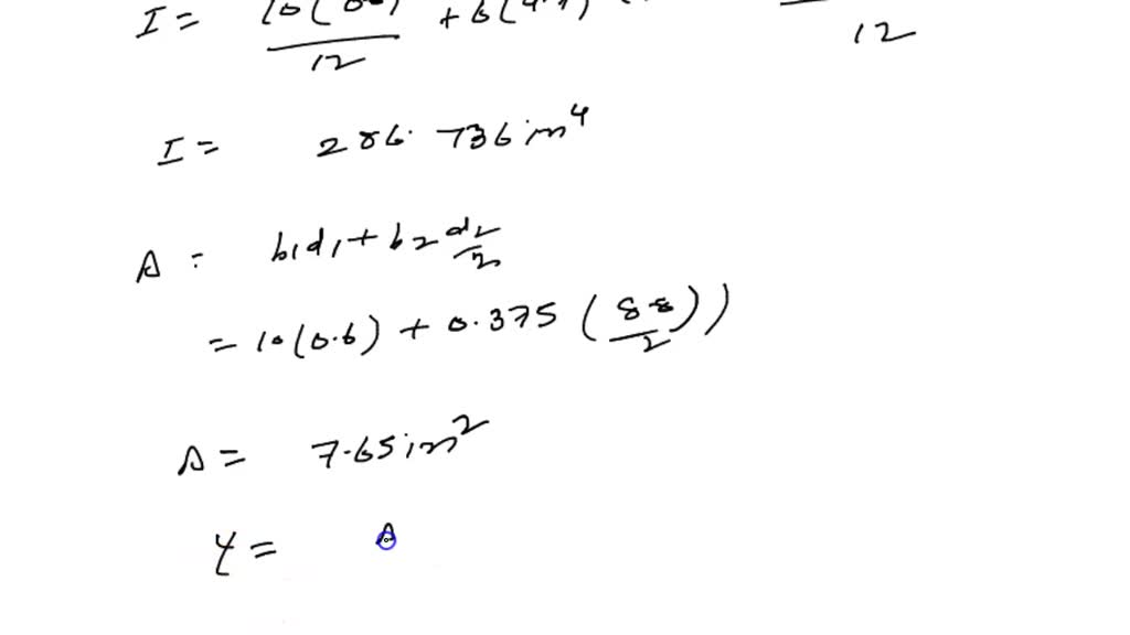 SOLVED: For the beam and loading shown, consider section n-n and ...