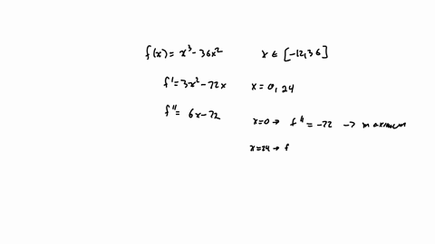 determine-the-location-and-value-of-the-absolute-extreme-values-of-f-on-the-given-interval-if-they-exist-fxx3-36x2-on-1236-what-is-the-absolute-maximum-value-of-f-and-its-location-on-the-giv-61837