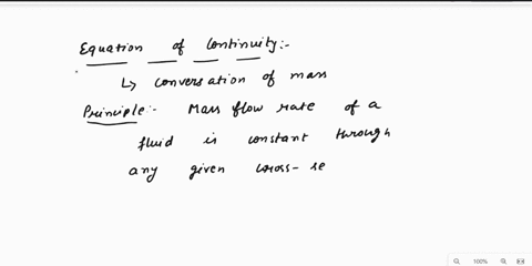 briefly-explain-the-equation-of-continuity-bernoullis-theorem-and-fluidization-and-write-their-detailed-applications-2-3-applications-in-chemical-engineering-industry-should-be-in-text-forma-28904