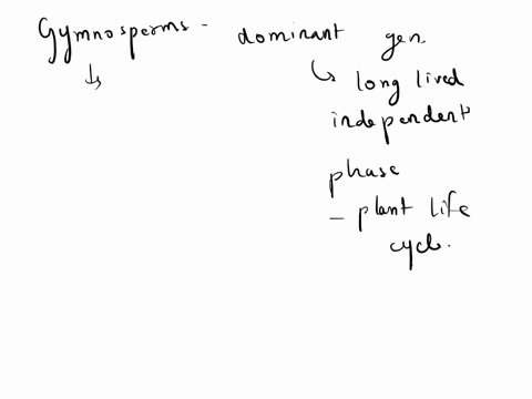 what-is-the-dominant-generation-in-gymnosperms-91825