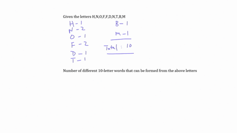 how-many-different-10-letter-words-real-or-imaginary-can-be-formed-from-the-following-letters-hnoffdntbm