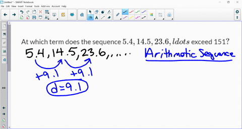 at-which-term-does-the-sequence-54145236-ldots-exceed-151-59495