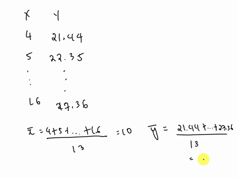 based-on-the-data-shown-below-calculate-the-regression-line-each-value-to-at-least-two-decimal-placesy-x-x-y-4-2144-5-2235-6-2156-7-2247-8-2128-9-2469-10-223-11-2571-12-2682-13-2663-14-2544-05646