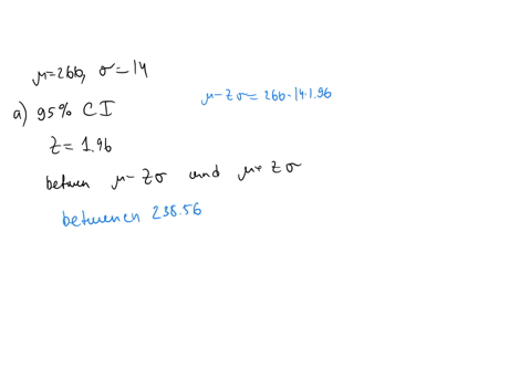 suppose-that-the-lengths-of-human-pregnancies-are-normally-distributed-with-mean-of-266-days-and-standard-deviation-of-4-days-complete-the-following-statements-approximately-95-of-pregnancie-87723