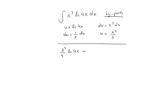 question-13-evaluate-the-integral-int-x3-ln-4-x-d-x-frac14-x4-ln-4-xfrac120-x5c-frac14-x4-ln-4-x-frac116-x4c-frac14-x4-ln-4-xfrac116-x4c-ln-4-x-frac14-x4c