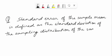the-standard-error-of-the-sample-mean-is-proportional-to-the-square-root-of-the-sample-size-true-or-false-87965
