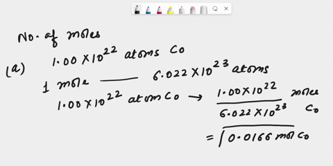 12-calculate-the-number-of-moles-containing-each-of-the-following-a-100-x-1022-atoms-of-cobalt-co-b-200-x-1023-molecules-of-car-bon-dioxide-c02-c-300-x-1024-formula-units-of-cobaltii-carbona-84786