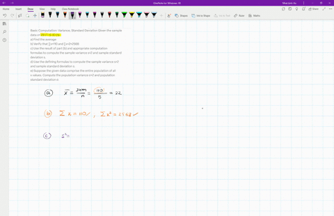 basic-computation-variance-standard-deviation-given-the-sample-data-x-23-17-15-30-25-a-find-the-average-b-verify-that-x110-and-x22568-c-use-the-result-of-part-b-and-appropriate-computation-f-03974