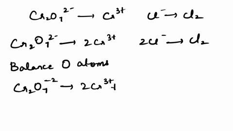 balance-the-following-oxidation-reduction-reactions-that-occur-in-acidic-solution-using-the-half-reaction-method-cr2o72-aq-cl-aq-cl2g-cr3aq-72722