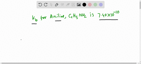 the-value-of-kb-for-aniline-cohsnhz-is-74010-10-wrile-the-equation-for-the-reaction-that-goes-with-this-equilibrium-constant-it-is-not-necessary-t0-include-states-such-as-aq-or-58487
