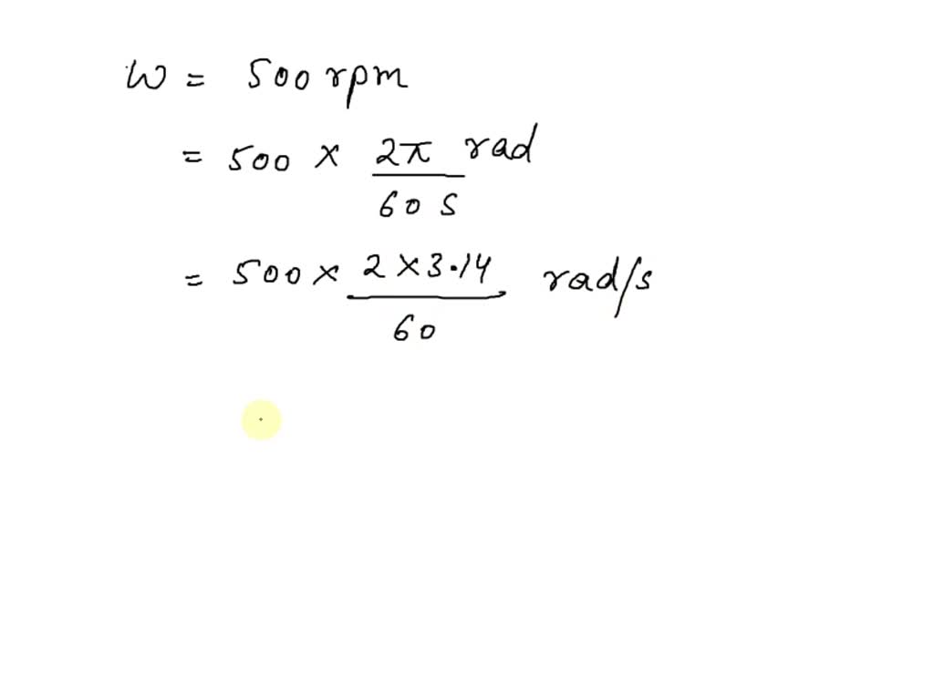 SOLVED The Angular Velocity Of A CD Rotating At 500 Rpm Is Select 