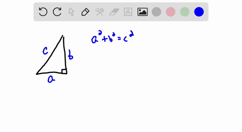 [GET ANSWER] prove that in a right angled triangle the square of the ...