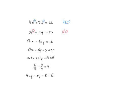 complete-the-following-table-activity-complete-the-following-table-no-equation-is-the-equation-a-linear-equation-variables-2-4m-3n-12-yes-2-3x2-ty-13-3-vzx-vsy-16-4-ox-6y-3-0-5-03x-oy-36-0-6-89947