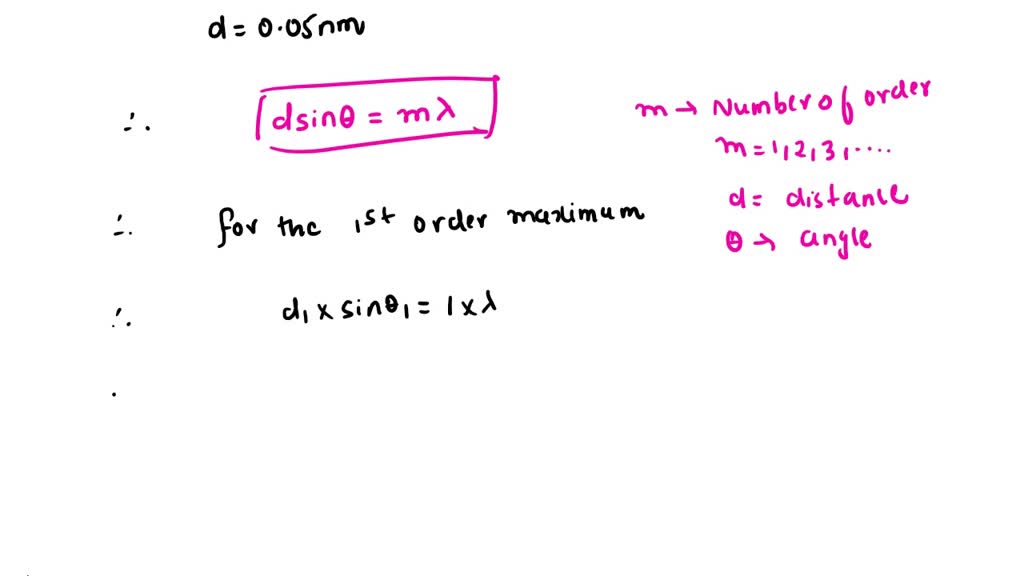 solved-at-what-angle-the-first-order-maximum-for-450-nm-wavelength