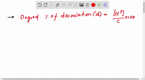 an-aqueous-solution-of-a-monoprotic-weak-acid-ha-was-prepared-the-ph-of-this-solution-was-26-and-the-initial-molarity-of-ha-was-0250m-calculate-the-percent-dissociation-of-ha