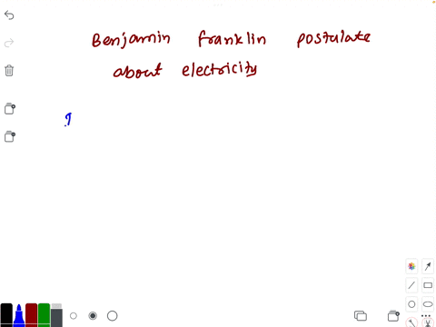 what-did-benjamin-franklin-postulate-about-electricity-78652