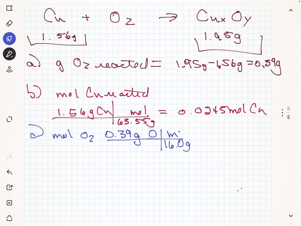 solved-if-1-187-g-of-copper-are-calcined-in-a-crucible-and-at-the-end