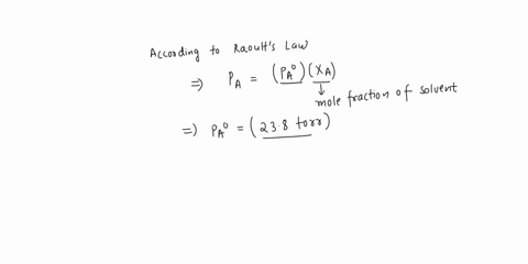 the-vapor-pressure-of-pure-water-at-25-c-is-238-torr-what-is-the-vapor-pressure-torr-of-water-above-a-solution-prepared-by-dissolving-180-g-of-glucose-a-nonelectrolyte-mw-1800-gmol-in-950-g-09892