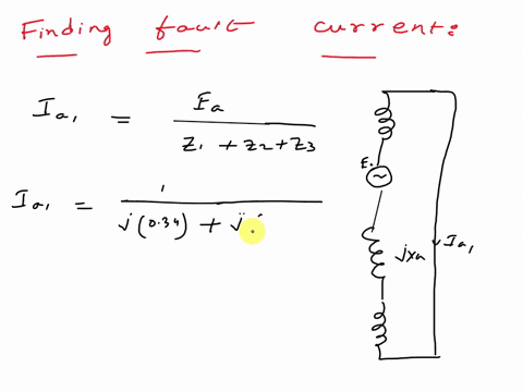 question1-25-pts-a-single-line-to-ground-fault-occurs-on-the-terminals-of-an-335-kv474-mva-three-phase-generator-with-its-neutral-solidly-grounded-the-sub-transient-reactance-of-the-generato-99662