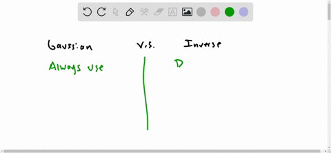 which-do-you-prefer-gaussian-elimination-in-solving-system-of-equations-or-using-inverse-of-the-matrix-why-97248